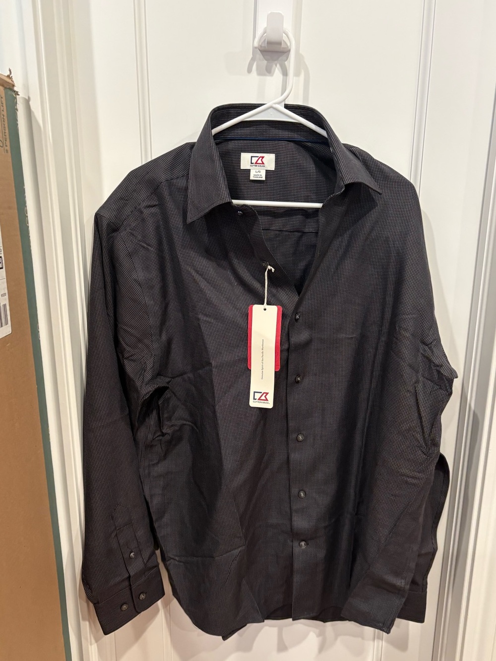 NWT Cutter & Buck Long Sleeve Epic Easy Care Dobby